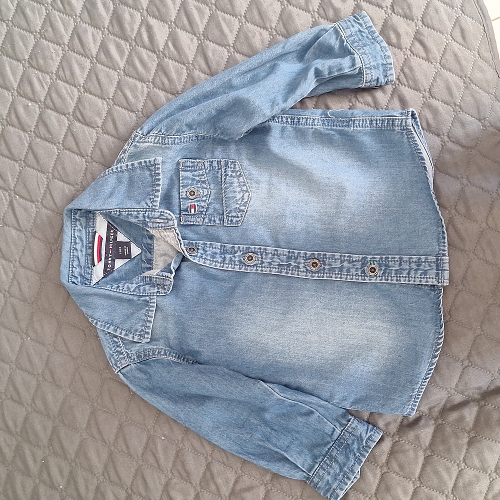 Tommy Hilfiger Long Sleeve, 18 months,  Denim Blue